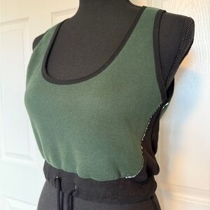 Poster Girl green athletic crop top from dollskill